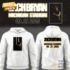 Zach The Quittin Time Tour 2025 Michigan Stadium Black Hoodie