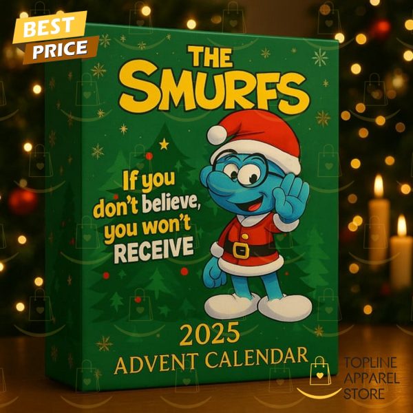 The Smurfs If You Dont Believe You Wont Receive Advent Calendar 2025