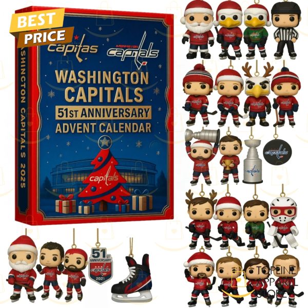 2025 Washington Capitals 51st Anniversary Advent Calendar 2025 Washington Capitals 51st Anniversary Advent Calendar