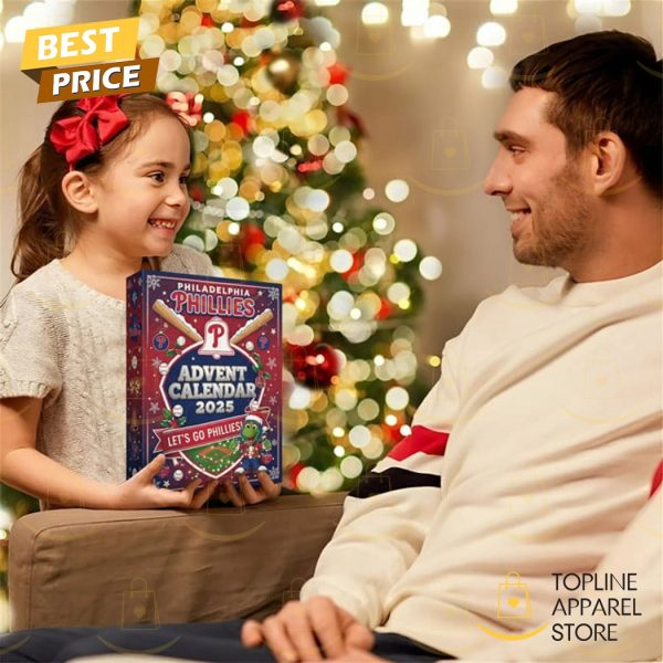Philadelphia Phillies Lets Go Phillies Advent Calendar 2025