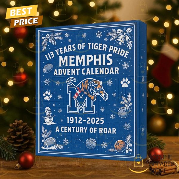 Memphis Tigers 113th Anniversary 1912-A Century Of Roar Advent Calendar 2025