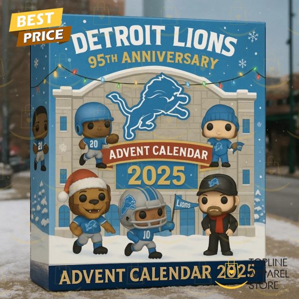 Detroit Lions 95th Anniversary Advent Calendar