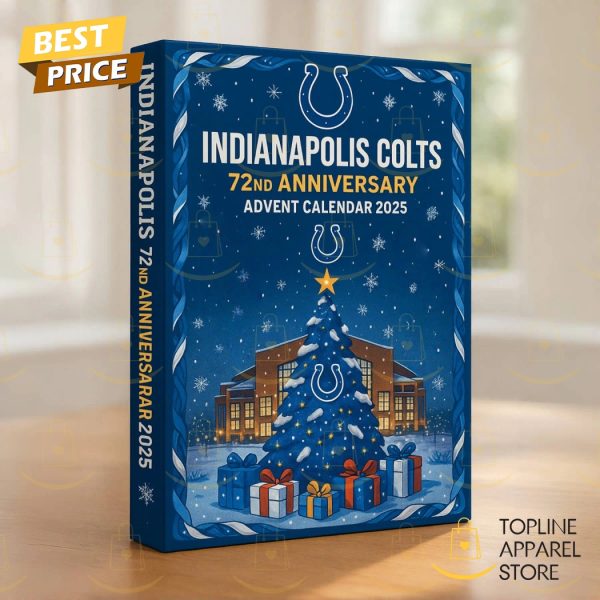 Indianapolis Colts 72nd Anniversary Advent Calendar 2025