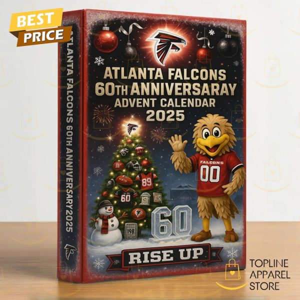Atlanta Falcons 60th Anniversary Advent Calendar 2025