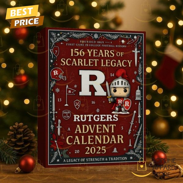 Rutgers Scarlet Knights 156th Anniversary Advent Calendar