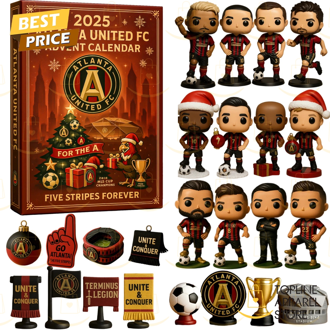 Atlanta United FC Five Stripes Forever Advent Calendar Atlanta United FC Five Stripes Forever Advent Calendar