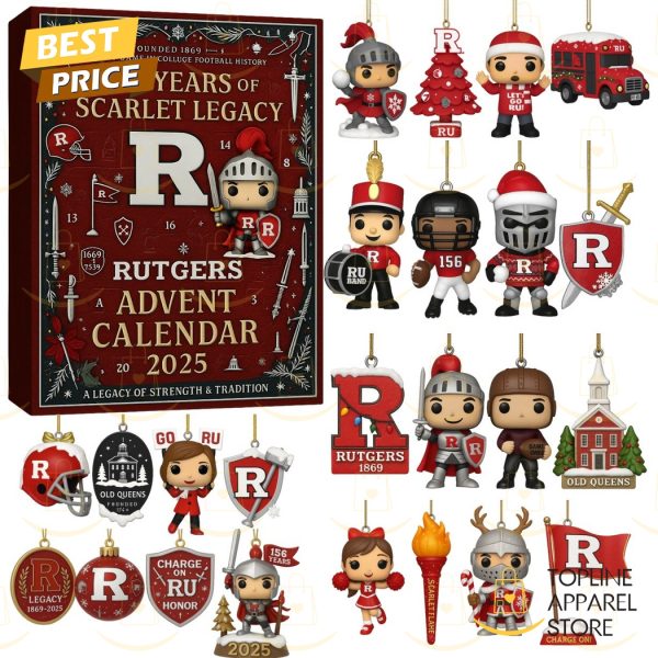 Rutgers Scarlet Knights 156th Anniversary Advent Calendar