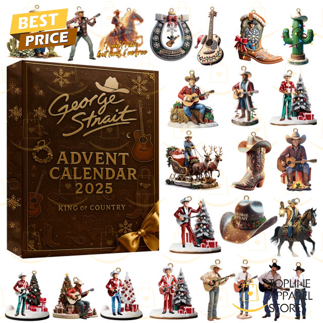 George Strait King Of Country Advent Calendar 2025 George Strait King Of Country Advent Calendar 2025