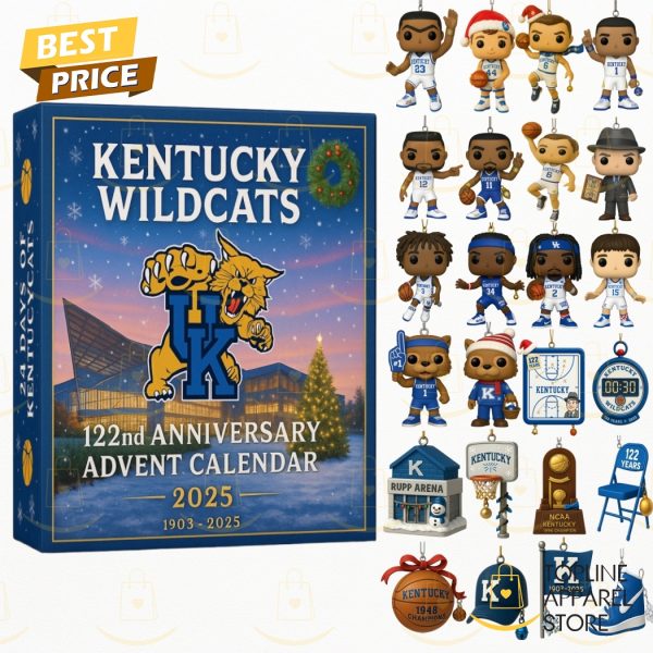Kentucky Wildcats 122nd Anniversary Advent Calendar 2025