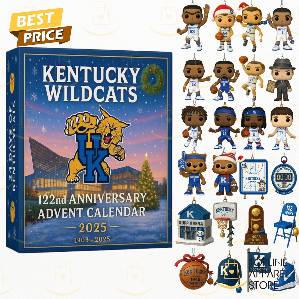 Kentucky Wildcats 122nd Anniversary Advent Calendar 2025 Kentucky Wildcats 122nd Anniversary Advent Calendar 2025