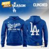 Los Angeles Dodgers 2025 NL West Division Champions We Are So Back Hoodie – Blue
