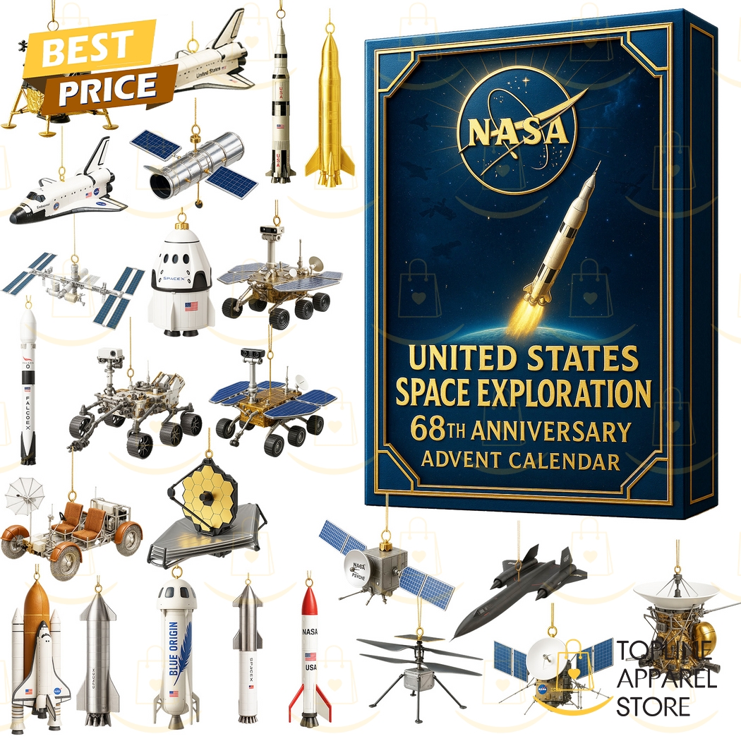 NASA Space Exploration 68th Anniversary Advent Calendar NASA Space Exploration 68th Anniversary Advent Calendar