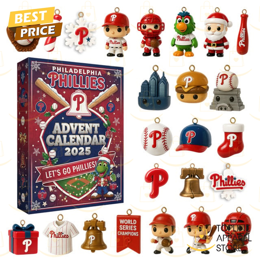 Philadelphia Phillies Lets Go Phillies Advent Calendar 2025 Philadelphia Phillies Lets Go Phillies Advent Calendar 2025