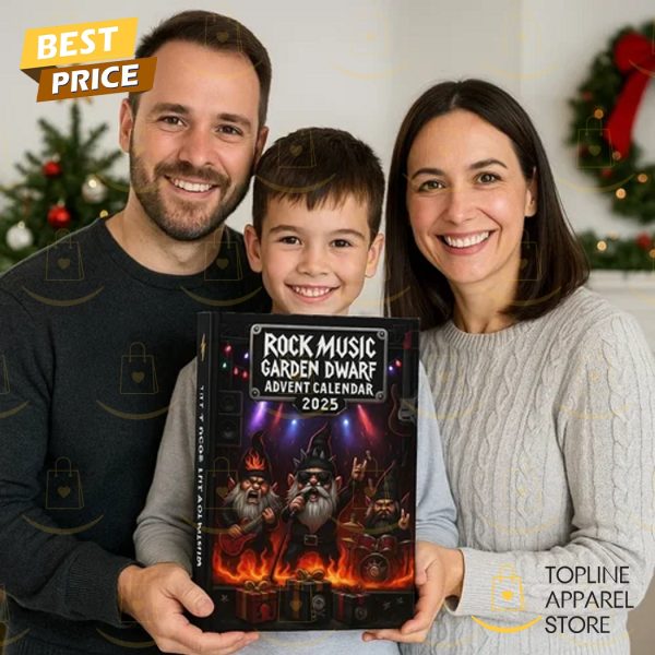 Rock Music Garden Dwarf Advent Calendar