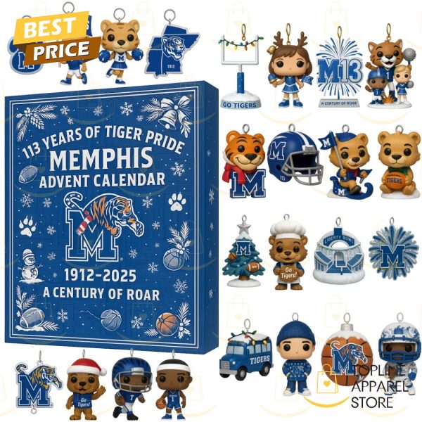 Memphis Tigers 113th Anniversary 1912-A Century Of Roar Advent Calendar 2025