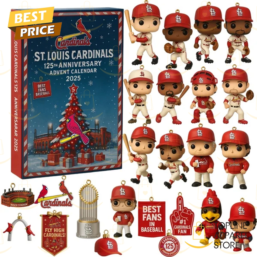 St. Louis Cardinals 125th Anniversary Advent Calendar 2025 St. Louis Cardinals 125th Anniversary Advent Calendar 2025