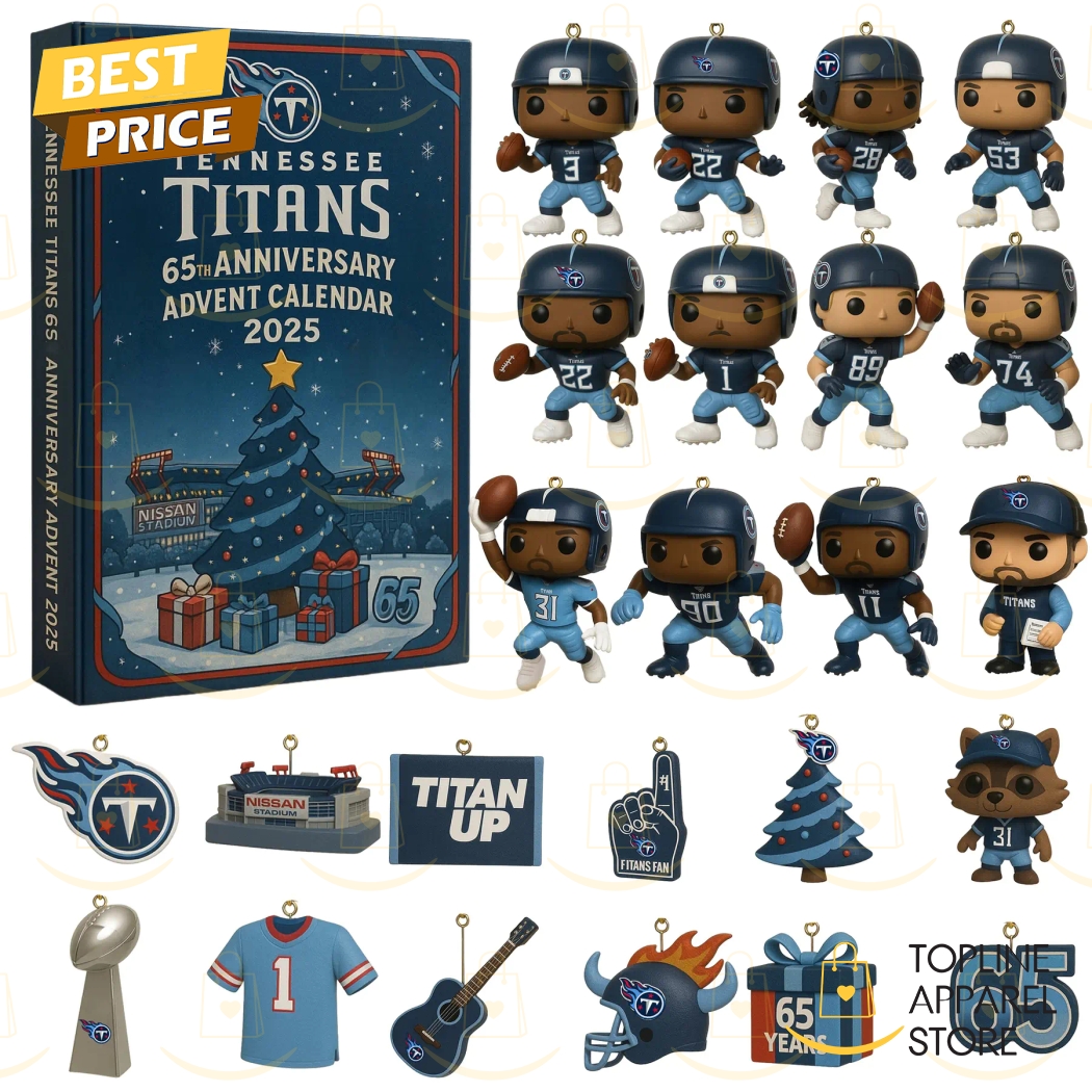 Tennessee Titans 65th Anniversary Advent Calendar 2025 Tennessee Titans 65th Anniversary Advent Calendar 2025