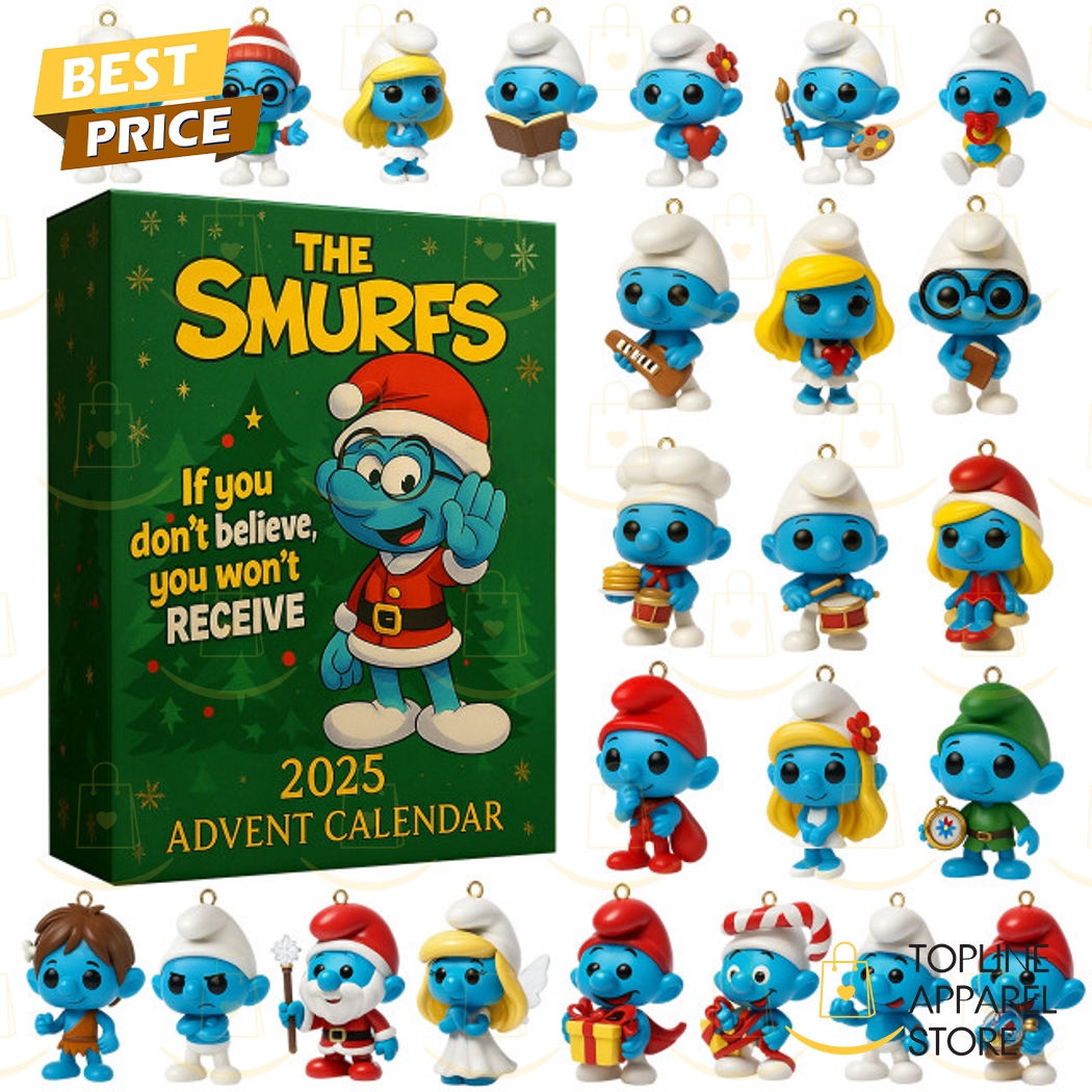 The Smurfs If You Dont Believe You Wont Receive Advent Calendar 2025 The Smurfs If You Dont Believe You Wont Receive Advent Calendar 2025