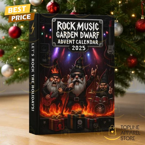 Rock Music Garden Dwarf Advent Calendar