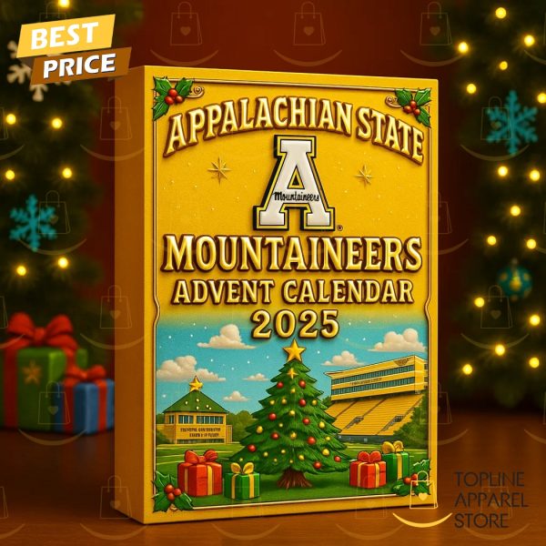 Appalachian State Mountaineers Football Team advent calendar