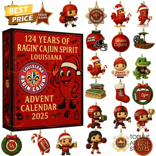 Louisiana Ragin Cajuns Advent Calendar