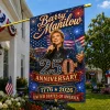 Barry Manilow USA 250th Anniversary 1776-2026 Patriotic Commemorative House Flag
