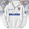 bulldogs est 1935 personalized fan quarter zip hoodie product overview 04 toplineapparelstore.webp