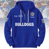 bulldogs est 1935 personalized fan quarter zip hoodie shop online 03 toplineapparelstore.webp