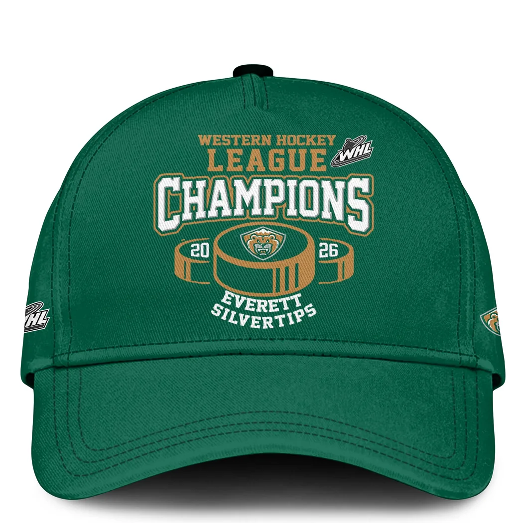 Everett Silvertips Western Hockey League 2026 Champions Limited Edition Pullover Hoodie Everett Silvertips Western Hockey League 2026 Champions Limited Edition Pullover Hoodie