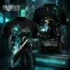 final fantasy vii cloud strife 30th anniversary 3d full print gaming t shirt shop online 02 toplineapparelstore.webp