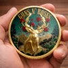 guns n roses commemorative golden deer rose 3d collectible coin exclusive edition 05 toplineapparelstore.webp