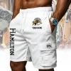 Hamilton Tiger-Cats CFL Personalized Custom Name Yellow Men's Cargo Shorts