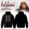 Kehlani World Tour 2026 Limited Edition Graphic Concert Merch Black Pullover Hoodie