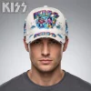 kiss army distressed chibi cartoon summer party embroidered baseball cap exclusive edition 04 toplineapparelstore.webp
