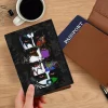 kiss rock band classic logo and signatures premium leather passport cover trending item 02 toplineapparelstore.webp