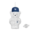 los angeles dodgers fan blue cap bear glass tumbler authentic release 05 toplineapparelstore.webp