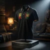 Men's Juneteenth They Not Like Us Since 1865 Pan-African Graphic Polo Shirt