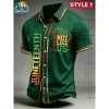 Men's Juneteenth They Not Like Us Since 1865 Pan-African Graphic Polo Shirt