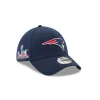 New England Patriots New Era 39THIRTY Cotton Bowl Classic Side Patch Navy Blue Stretch-Fit Cap