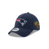 New England Patriots New Era 39THIRTY Cotton Bowl Classic Side Patch Navy Blue Stretch-Fit Cap
