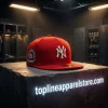 new york yankees spike lee 30th anniversary new era red fitted baseball cap main 01 toplineapparelstore.webp