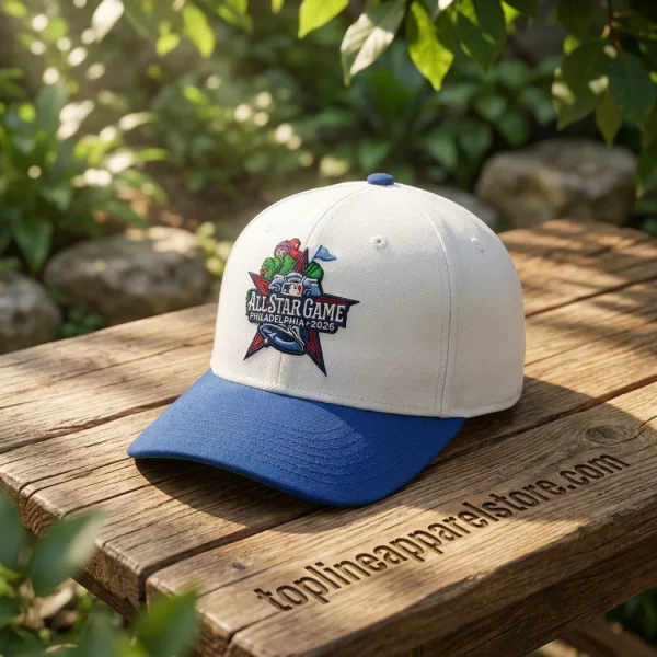 Official Philadelphia Phillies 2026 MLB All-Star Game Commemorative White & Blue Baseball Cap