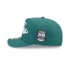 philadelphia eagles nfl retro script midnight green adjustable snapback cap product overview 04 toplineapparelstore.webp