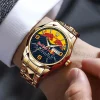 red bull racing f1 mens luxury gold tone carbon fiber quartz watch product overview 05 toplineapparelstore.webp