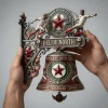 red star belgrade fc delije north premium vintage wall bell authentic release 04 toplineapparelstore.webp