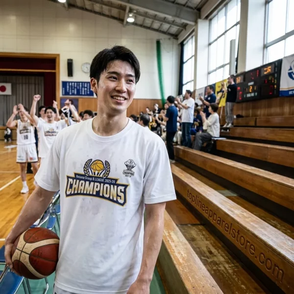 Resona Group B.League Champions 2025-26 Limited Edition Basketball Graphic T-Shirt