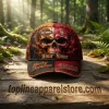 KISS Army Distressed Chibi Cartoon Summer Party Embroidered Baseball Cap
