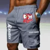 sydney roosters nrl white custom name cargo shorts exclusive edition 05 toplineapparelstore.webp