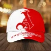 Arsenal FC Premier League Champions 25/26 Red and White Gothic A Classic Baseball Cap