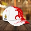 Arsenal FC Premier League Champions 25/26 Red and White Gothic A Classic Baseball Cap